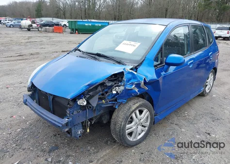 2008 Honda Fit Sport из США, поврежденный, VIN JHMGD38698S013602